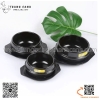 Thố đất đen hàn quốc, nồi thố đất trộn cơm kèm đế , nồi nấu mỳ cay