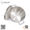 Nồi inox dùng bếp từ công nghiệp - Hàng HONGKONG hãng EAST, nồi inox dáng thấp