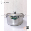 Nồi inox 304 quai dày chuyên dụng chia cơm canh cho học sinh