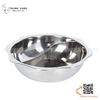 Nồi lẩu hoa / Nồi lẩu inox hình bông hoa hai ngăn sóng cách điệu, nồi lẩu Tứ Xuyên, nồi lẩu Đài Loan