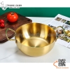 Nồi mỳ Hàn Quốc, Nồi mì hải sản kiểu dáng Hàn Quốc không có nắp đậy màu trắng hoặc vàng có hai quai cầm thuận tiện di chuyển