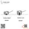 Nồi nấu súp inox thân thấp EAST, Nồi soup cán cầm inox 304 cao cấp dùng từ