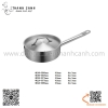Nồi nấu súp inox thân thấp EAST, Nồi soup cán cầm inox 304 cao cấp dùng từ