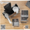 Ống đũa inox nhiều ngăn, ống đũa inox đa năng cao cấp