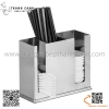 Ống đũa inox nhiều ngăn, ống đũa inox đa năng cao cấp