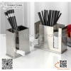 Ống đũa inox nhiều ngăn, ống đũa inox đa năng cao cấp