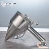 Phễu bơm sốt có hãm kèm kệ đứng,Phễu rót bột, rót sốt đa năng inox cao cấp Làm Bánh Bạch Tuộc Takoyaki, Bánh Kẹp... Pancake Batter Dispenser