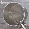 Phễu bơm sốt có hãm kèm kệ đứng,Phễu rót bột, rót sốt đa năng inox cao cấp Làm Bánh Bạch Tuộc Takoyaki, Bánh Kẹp... Pancake Batter Dispenser