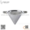 Phễu lọc trà hình nón, vợt lọc trà inox cao cấp