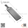 Khay inox chữ nhật có tay cầm màu bạc, màu vàng nhiều kích thước khác nhau