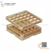 Rack nối ly, Rack nhựa đựng ly cốc đĩa, Rack nối đựng ly cốc với các số ô khác nhau dùng trong máy rửa bát công nghiệp