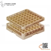 Rack nối ly, Rack nhựa đựng ly cốc đĩa, Rack nối đựng ly cốc với các số ô khác nhau dùng trong máy rửa bát công nghiệp