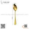 Bộ dao muỗng nĩa cao cấp mạ vàng sang trọng, bộ dao thìa dĩa inox màu vàng kiểu Ý cao cấp độc đáo