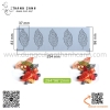 Khuôn silicon tạo hình trang trí, Khuôn Silicone Dập Nổi Họa Tiết Trang Trí Bánh Kem