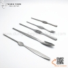 Thìa ăn cua bằng inox, Dụng cụ chuyên dụng ăn hải sản, Nĩa và thìa hai đầu bằng inox để ăn cua, tôm hùm