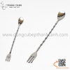 Muỗng khuấy Bar Spoons,thìa khuấy hai đầu, thìa bar inox