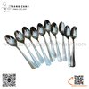 Thìa inox cán gân ,muỗng inox ăn kem, cafe nóng, ăn bánh cán gân cách điệu