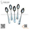 Thìa inox cán gân ,muỗng inox ăn kem, cafe nóng, ăn bánh cán gân cách điệu