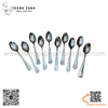Thìa inox cán gân ,muỗng inox ăn kem, cafe nóng, ăn bánh cán gân cách điệu