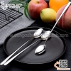 Thìa chanh inox cán dài, muỗng inox ăn sinh tố, smoothie, nước ép, cafe đá hàng cao cấp