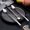 Thìa chanh inox cán dài, muỗng inox ăn sinh tố, smoothie, nước ép, cafe đá hàng cao cấp