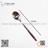Thìa cà phê muỗng cafe nhỏ, cán chữ V inox dài 13.5cm