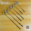 Thìa inox múc sốt đầu tròn, muỗng inox đầu tròn cán dài chuyên dùng để múc sốt