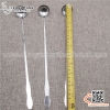 Thìa inox múc sốt đầu tròn, muỗng inox đầu tròn cán dài chuyên dùng để múc sốt