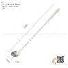 Thìa inox múc sốt đầu tròn, muỗng inox đầu tròn cán dài chuyên dùng để múc sốt