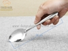 Thìa inox cán dài , thìa súp SG thích hợp sử dụng cho học sinh, nhà hàng, quán cơm