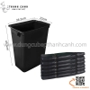 Thùng nhựa đựng rác xe đẩy sâu
