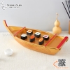 Thuyền nhựa sơn mài bày sushi, sashimi đồ ăn cao cấp [ Phong Cách Nhật Bản ]