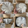 Bát Mỳ Udon inox hai lớp, Bát Ăn Mì Trộn, Tô Ăn Mì Ramen Hai Lớp MÀU INOX TRẮNG