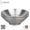 Bát Mỳ Udon inox hai lớp, Bát Ăn Mì Trộn, Tô Ăn Mì Ramen Hai Lớp MÀU INOX TRẮNG