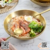 Bát Mỳ Udon màu vàng hai lớp, Bát Ăn Mì Trộn, Tô Ăn Mì Ramen Hai Lớp MÀU VÀNG