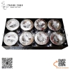 Vỏ hộp đựng lưu mẫu bằng inox 304 có 3 kích thước, Hộp đựng lưu mẫu 4,6,8 ô , Vỏ đựng lưu mẫu bằng inox