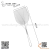 Dụng cụ vợt khoai, vớt khoai rán dáng bè thấp bản to , Xẻng xúc khoai lưới cán dài