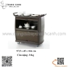 Xe đẩy phục vụ nhà hàng khách sạn, xe đẩy bát đĩa có cửa đóng mở, xe đẩy phục vụ đồ ăn cao cấp