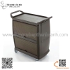 Xe đẩy phục vụ nhà hàng khách sạn, xe đẩy bát đĩa có cửa đóng mở, xe đẩy phục vụ đồ ăn cao cấp
