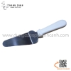 Xẻng inox cán nhựa trắng, xẻng bánh cán nhựa , xẻng teppan cán nhựa trắng chất liệu inox