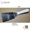 Xẻng inox cán nhựa trắng, xẻng bánh cán nhựa , xẻng teppan cán nhựa trắng chất liệu inox