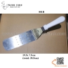 Xẻng inox cán nhựa trắng, xẻng bánh cán nhựa , xẻng teppan cán nhựa trắng chất liệu inox