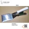 Xẻng inox cán nhựa trắng, xẻng bánh cán nhựa , xẻng teppan cán nhựa trắng chất liệu inox