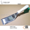 Xẻng inox cán nhựa trắng, xẻng bánh cán nhựa , xẻng teppan cán nhựa trắng chất liệu inox