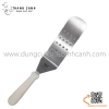 Xẻng inox cán nhựa trắng, xẻng bánh cán nhựa , xẻng teppan cán nhựa trắng chất liệu inox