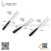 Dĩa xiên thịt inox, nĩa inox xiên thịt hai răng cán gỗ, Dụng Cụ Xiên Thịt Carving
