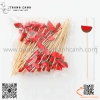 Xiên que trang trí decor Cocktail, tăm tre xiên hoa quả ngộ nghĩnh,tăm tre trang trí thức ăn đồ uống