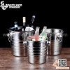 Xô inox đựng đá, ướp lạnh rượu bia thích hợp sử dụng trong quán ăn, nhà hàng tiêu chuẩn 3 sao