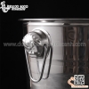 Xô inox đựng đá, ướp lạnh rượu bia thích hợp sử dụng trong quán ăn, nhà hàng tiêu chuẩn 3 sao