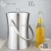 Xô ướp đá lạnh hai lớp cách nhiệt có nắp và quai xách